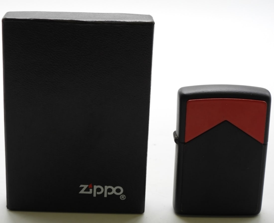 Red Roof Marlboro Zippo 1996 Unfired: Unfired. Comes with a box