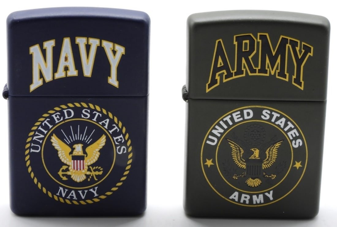 United States Army & Navy Zippo 2004 (1 of 4)
