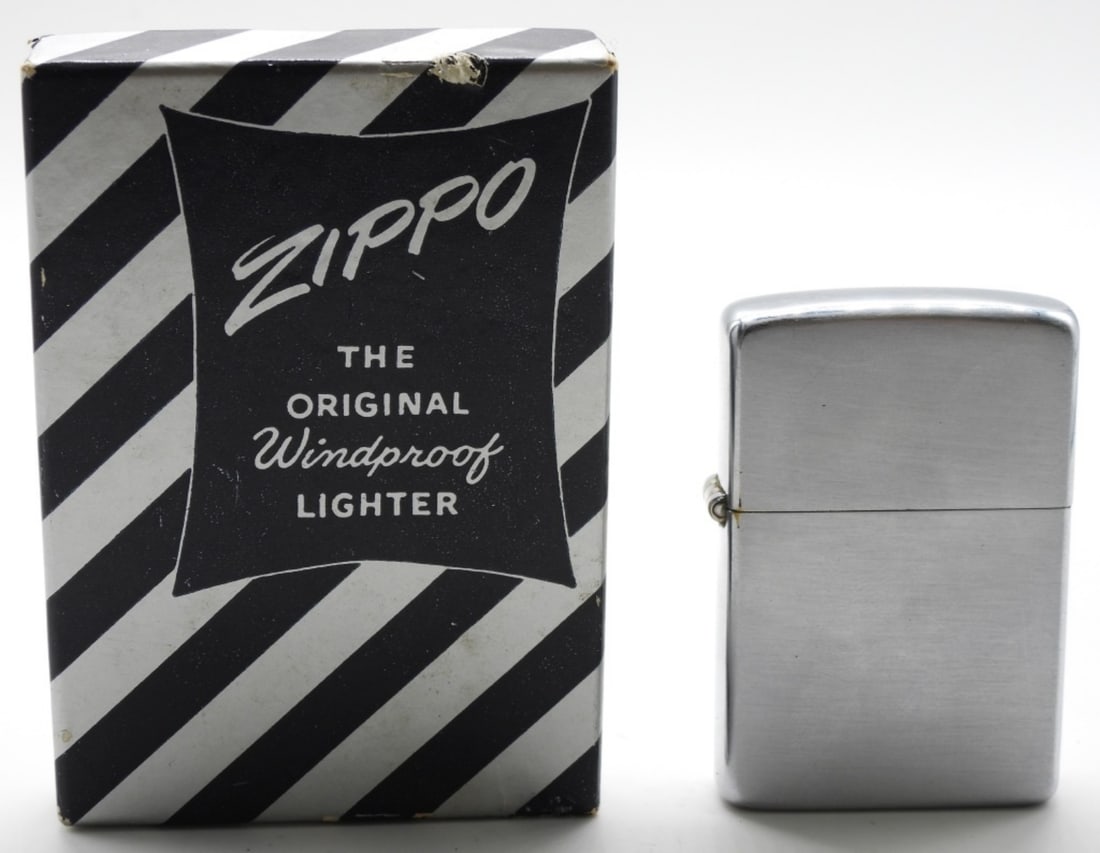 Pat. 2032695 Zippo Lighter Fired (1 of 4)