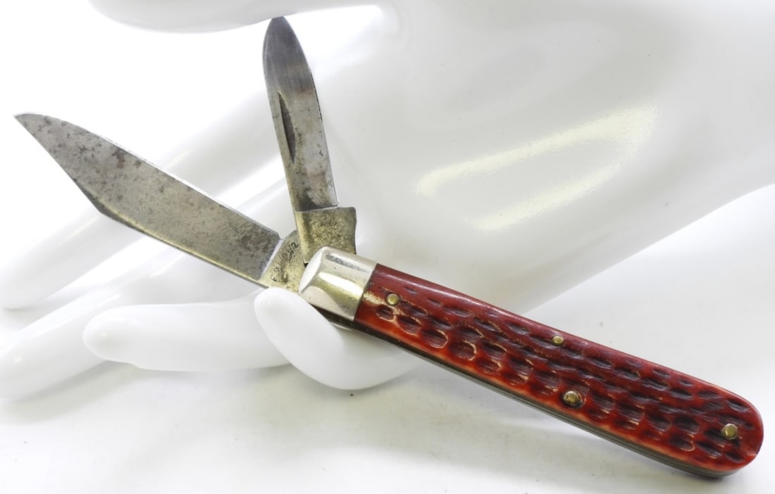 Case Red Jigged Bone Knife - 2