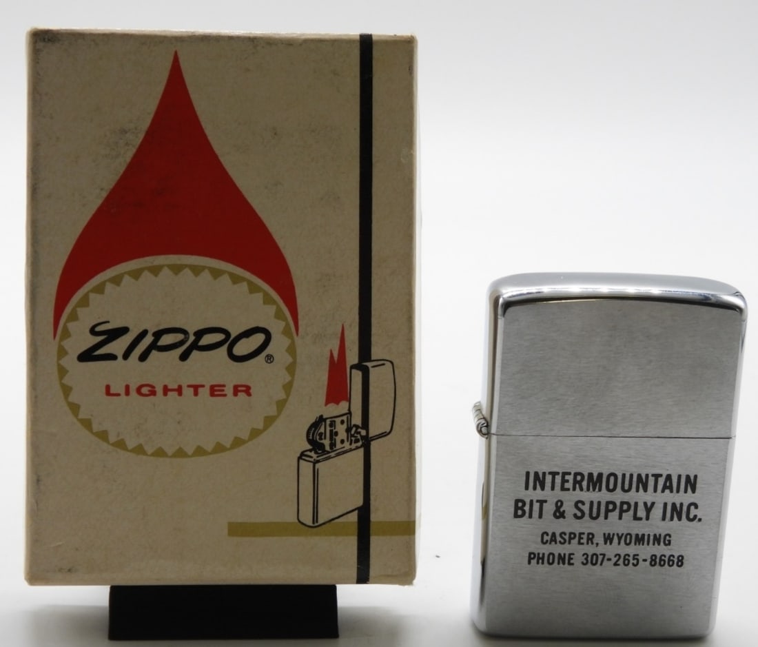 1977 Advertising Zippo Lighter Unfired (1 of 4)