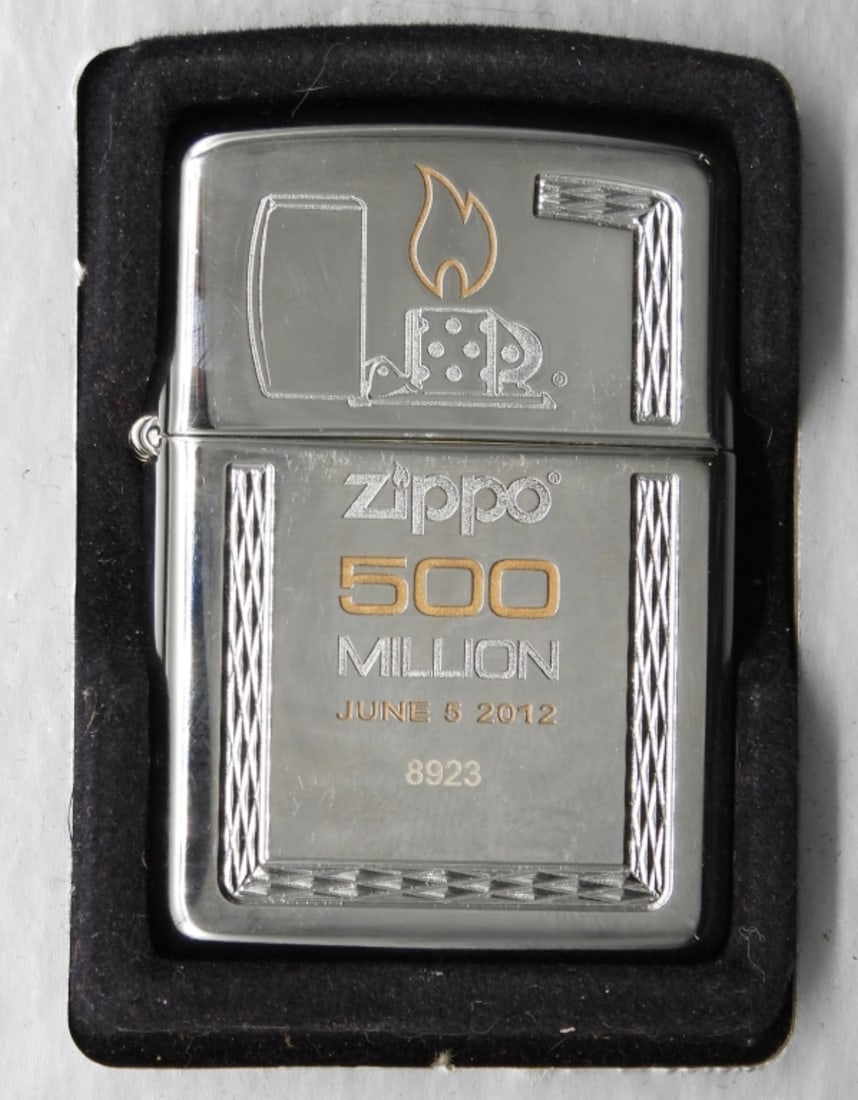 Zippo 500 Million June 5,2012 Limited Edition: Unfired, comes in its original Limited Edition box. #8923