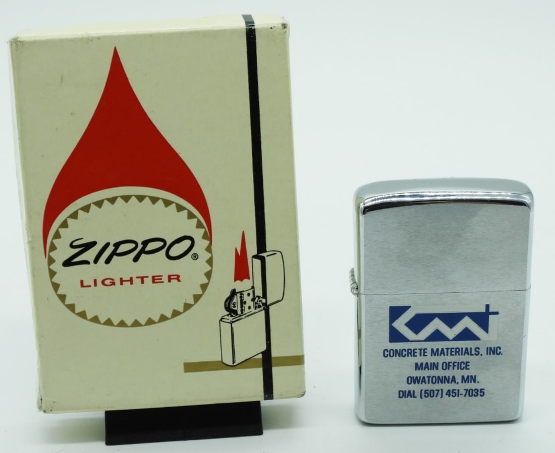 1972 Advertising Zippo Lighter Unfired (1 of 4)