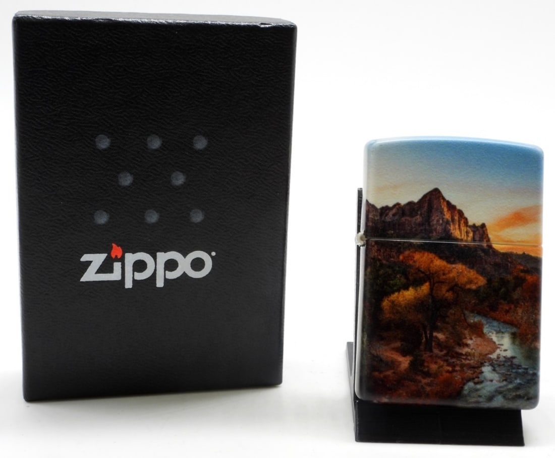 2022 Marlboro Virgin River Zippo Unfired: Unfired. Virgin River wrap design. 2022. Comes in a box