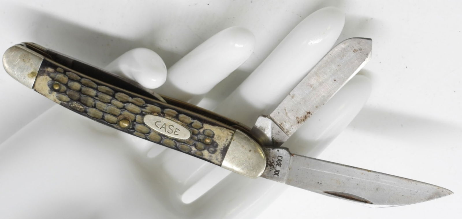 Case XX 63087 SS Stockman L Pocket Knife (1 of 3)