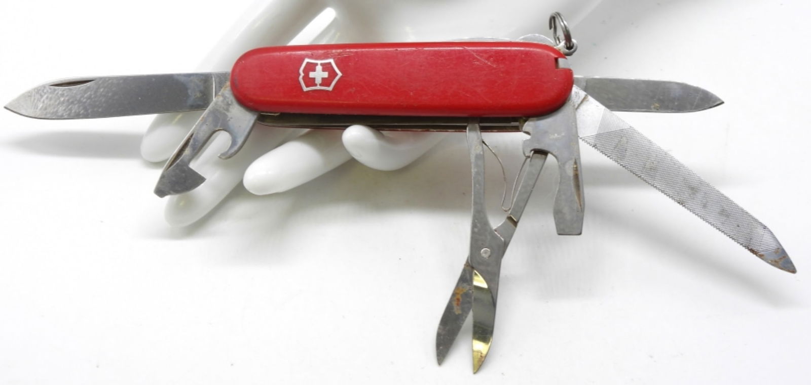 Large Swiss Army Pocket Knife: Visit us on Facebook