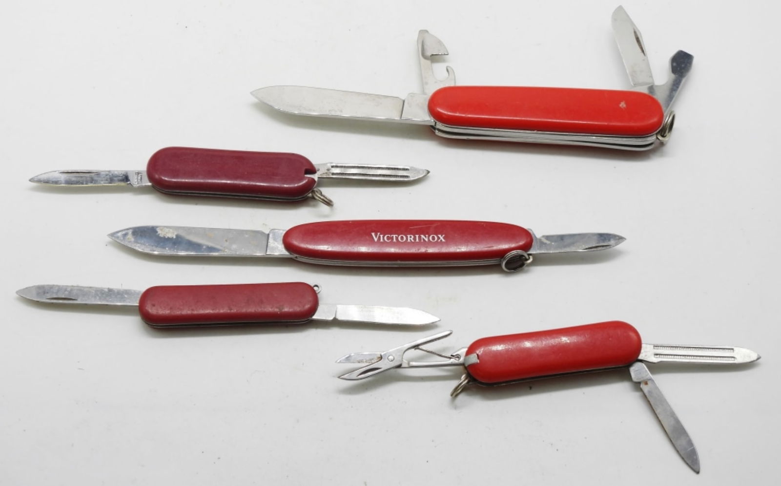 (5) Small Utility Multi Pocket Knives - 2