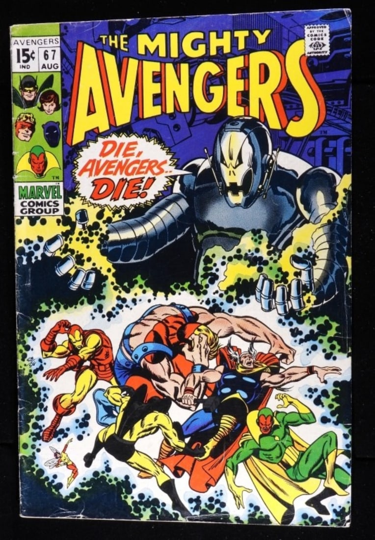 Marvel The Mighty Avengers #67 1969 (G/VG) (1 of 4)