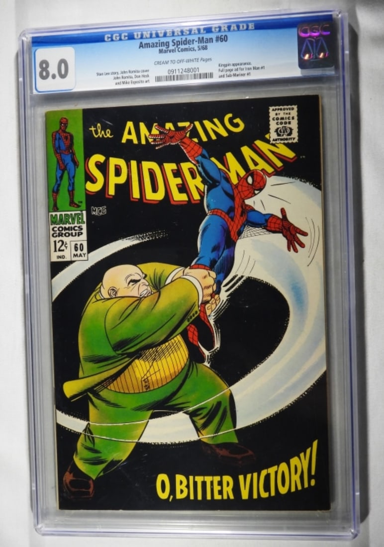 CGC Amazing Spider-Man #60 8.0 1968 (1 of 3)