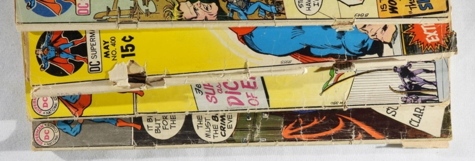 (4) DC Action Comics Poor-VG - 3