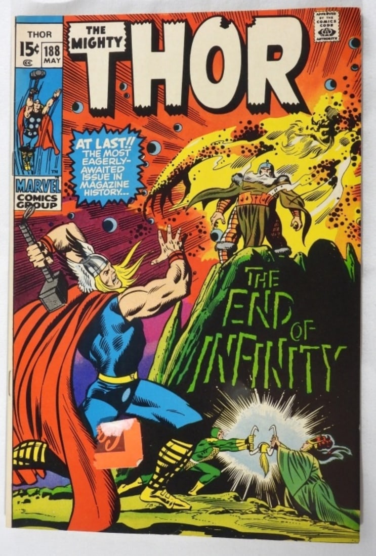 Marvel The Mighty Thor 1971 #188 VG: Visit us on live.vintageauctionsonline.com
