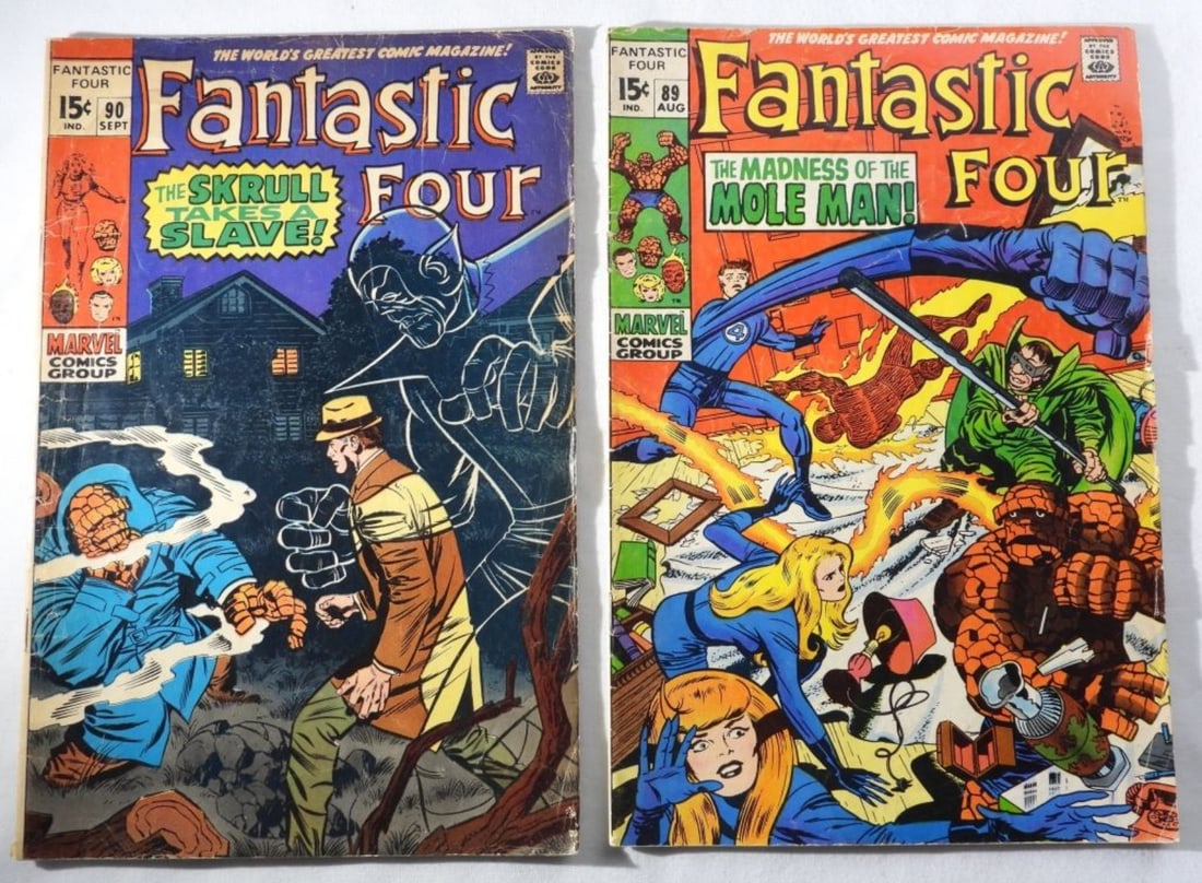 (2) Silver Age Fantastic Four (1 of 4)