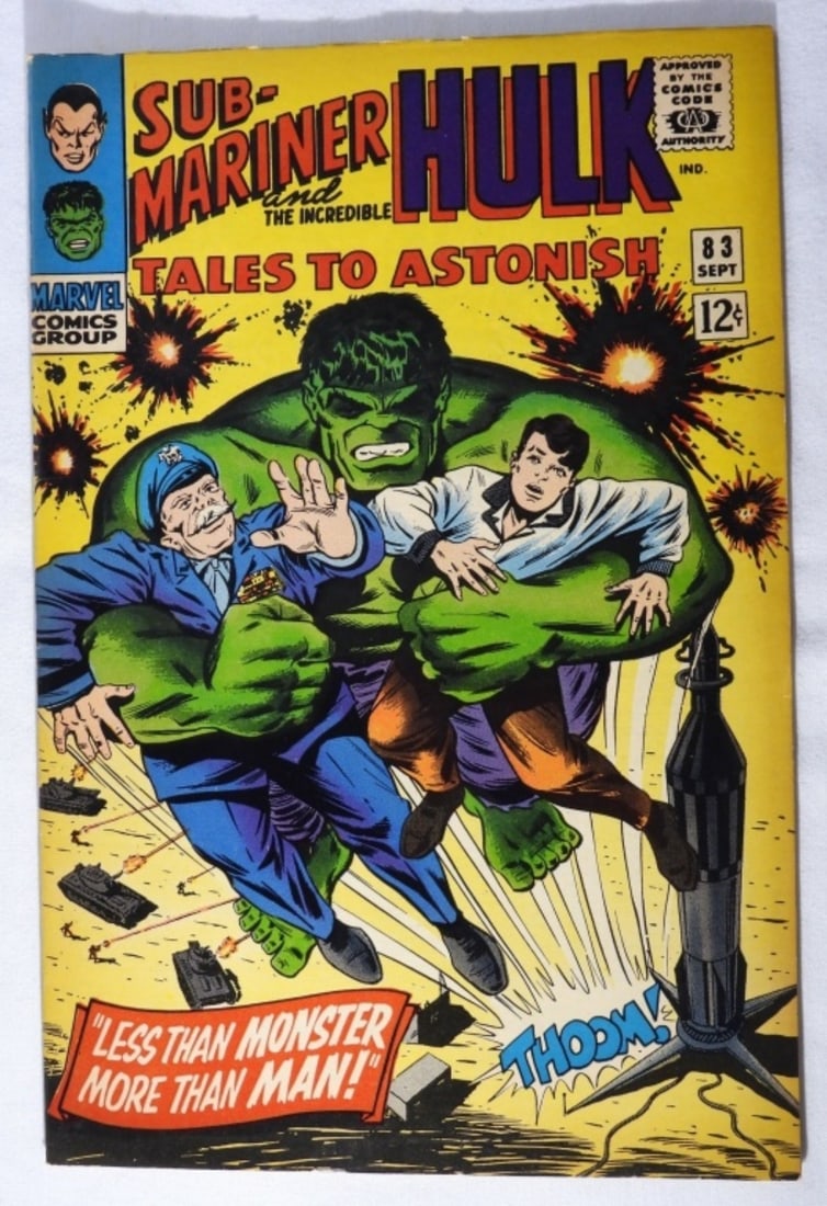 Sub-Mariner & The Incredible Hulk VG: Number 83 Tales to Astonish 1966