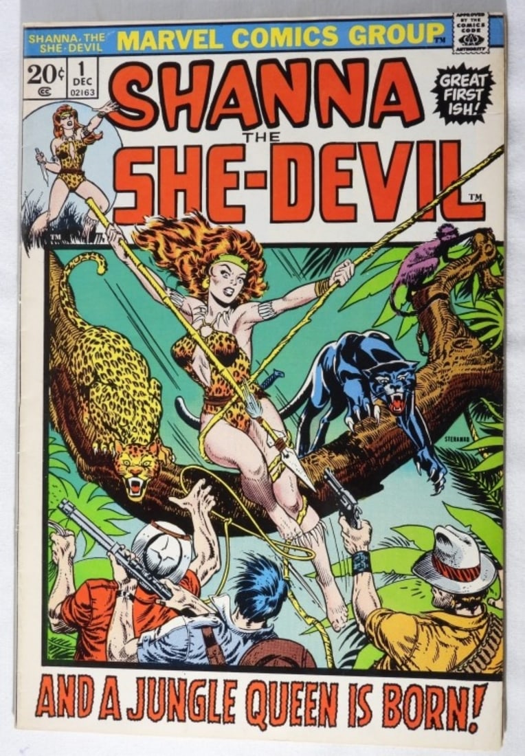 Marvel 1972 Shanna The She-Devil: Number 1 "And A Jungle Queen Is Born!