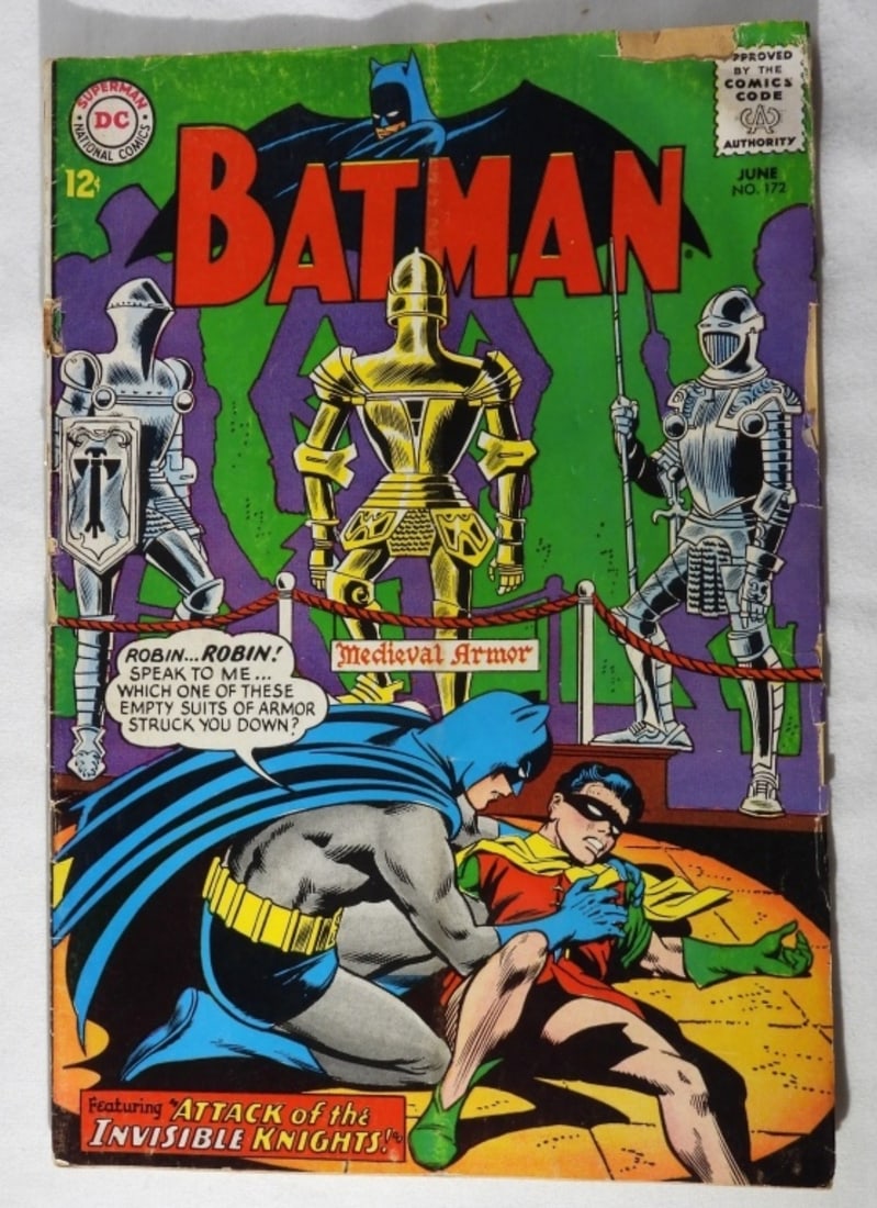 DC Batman G Silver Age Comic: Number 172 (missing a bit out of the cover.)