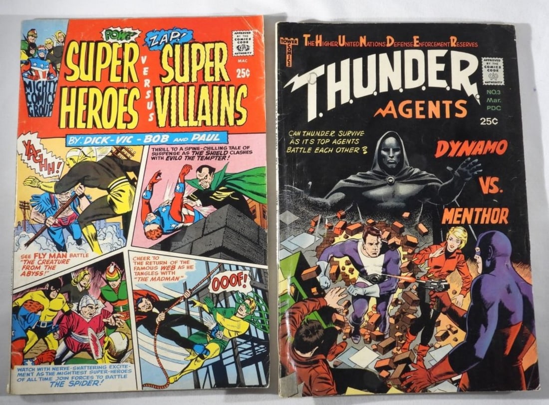 (2) Different Comic Companies VG