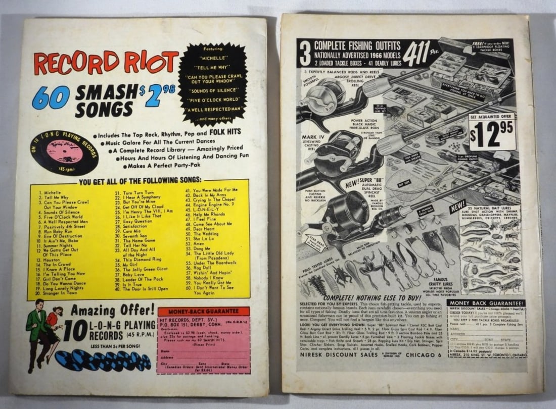 (2) Different Comic Companies VG - 3