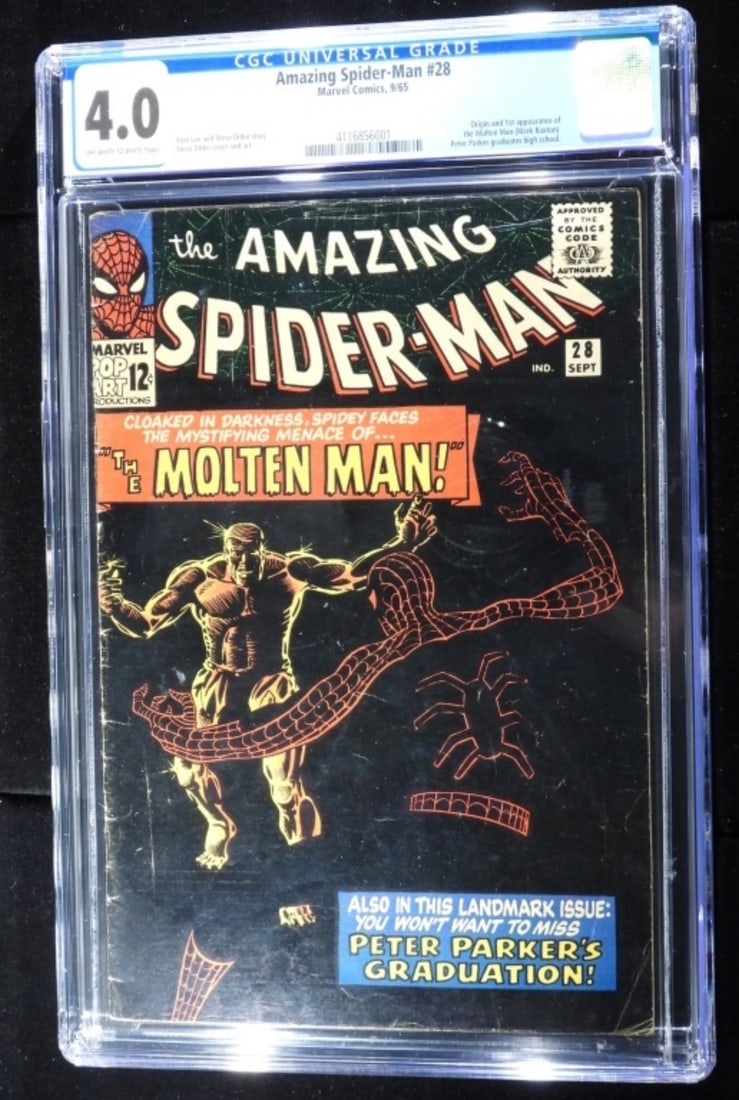 Graded The Amazing Spider-Man #28: CGC Graded 4.0
