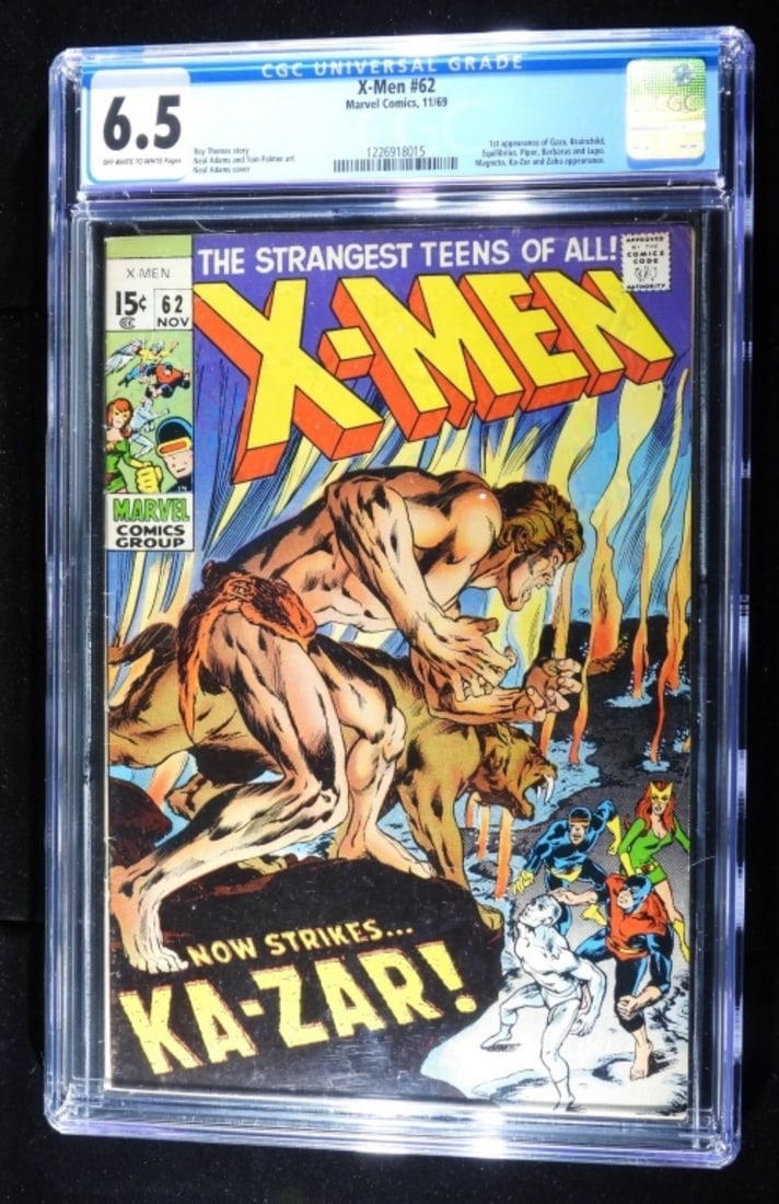 Graded The Strangest Teens Of All! X-Men #32: CGC Graded 6.5 Off-white to white pages