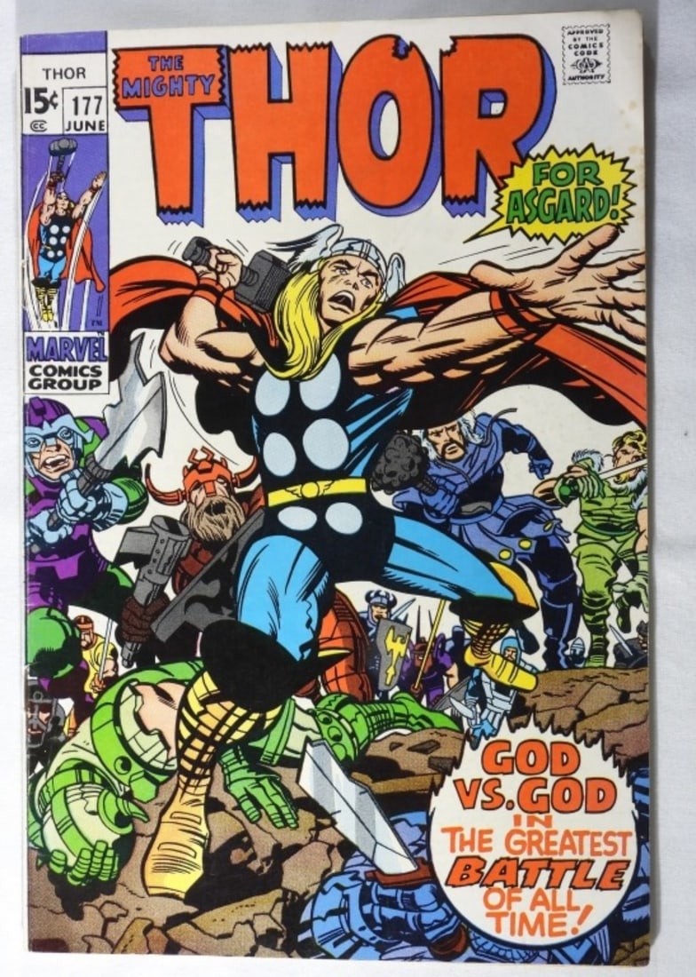 1970 The Mighty Thor #177 Fine: Looks almost new!