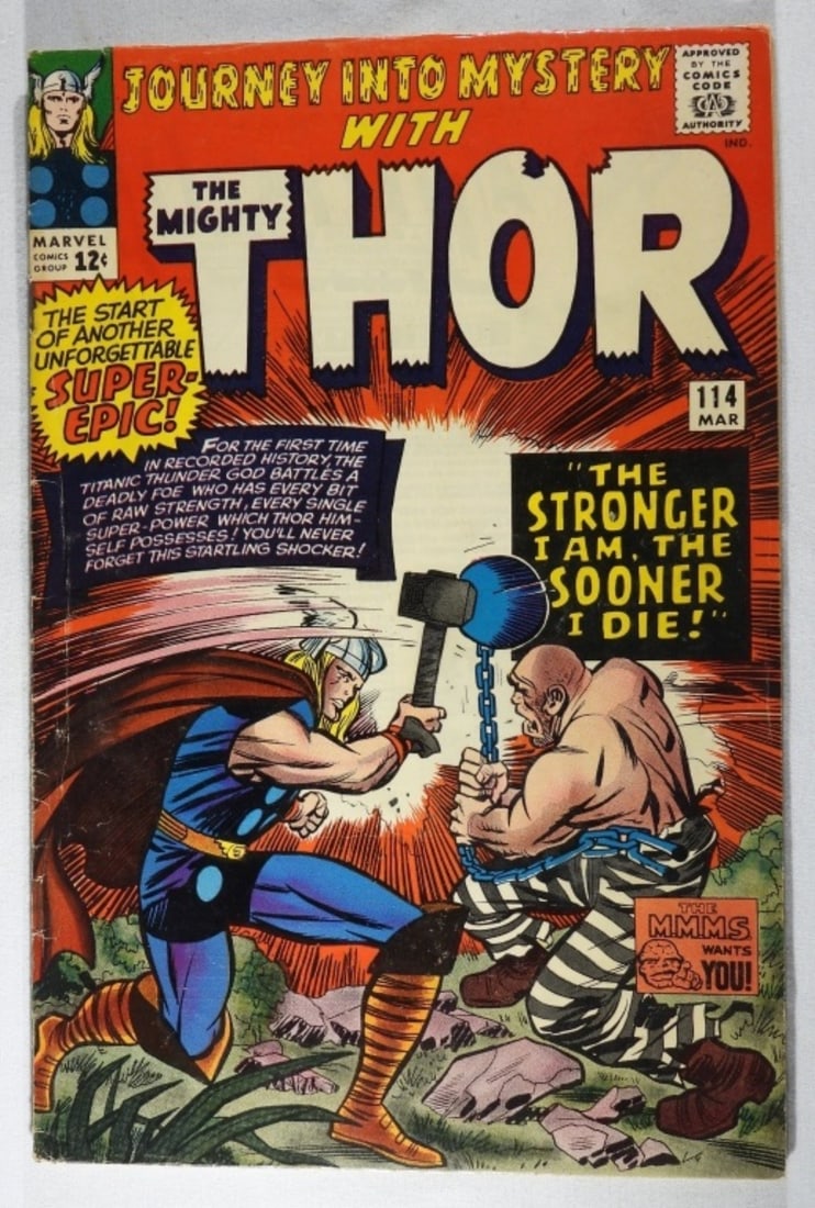 Marvel The Mighty Thor #114 G/VG 1965. (1 of 5)