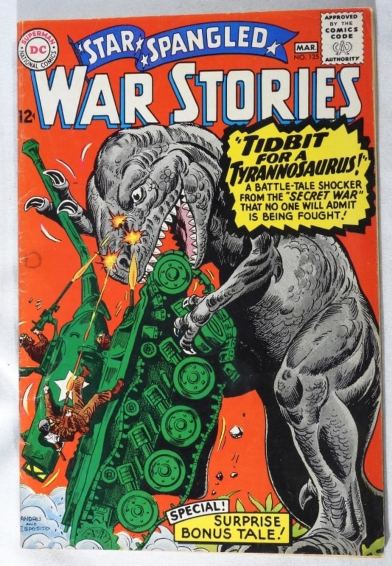 DC Star Spangled War Stories G-VG: Numbers: 125 (there is a small D on the cover.)
