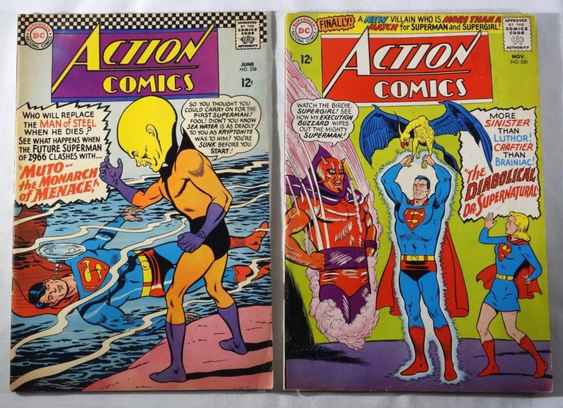 (2) DC Action Comics G-VG (1 of 4)