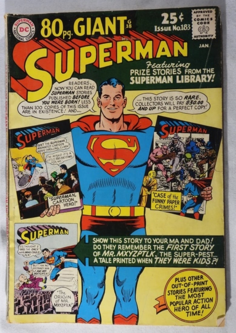 Giant 80-Page Superman G-VG (1 of 4)