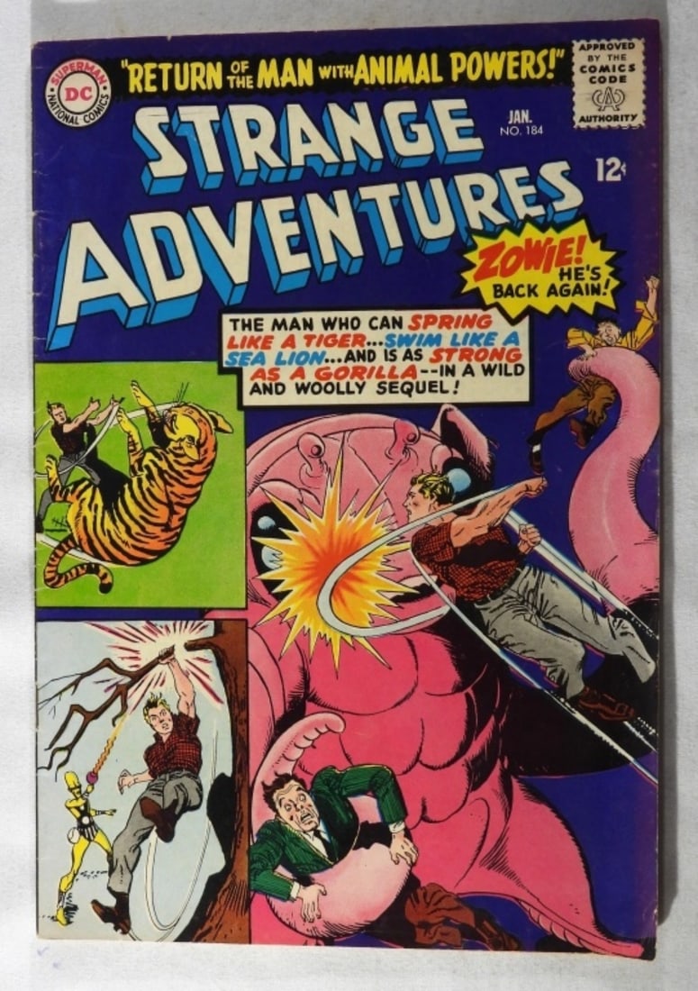 DC Strange Adventures Silver Age Comic VG: Number: 184
