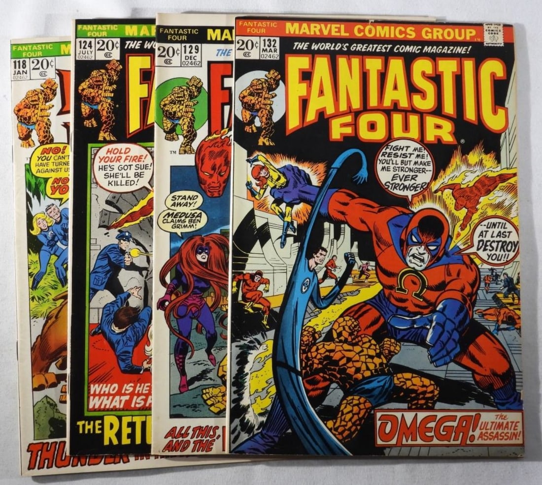 (4) Fantastic Four G-VG (1 of 3)