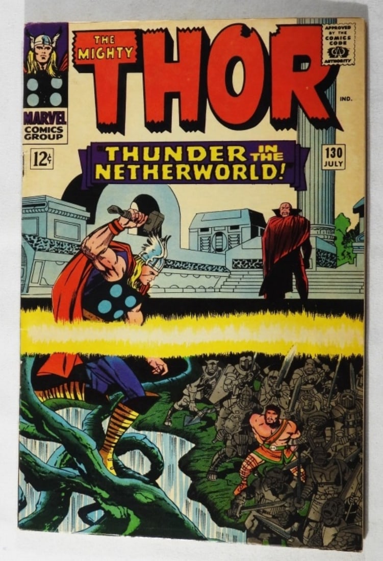 1966 #130 The Mighty Thor Marvel G/VG (1 of 5)