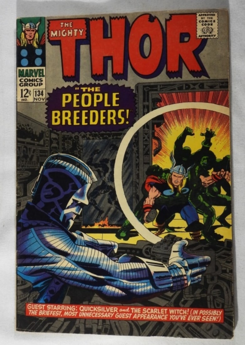 #134 The Mighty Thor Marvel 1966 VG (1 of 5)