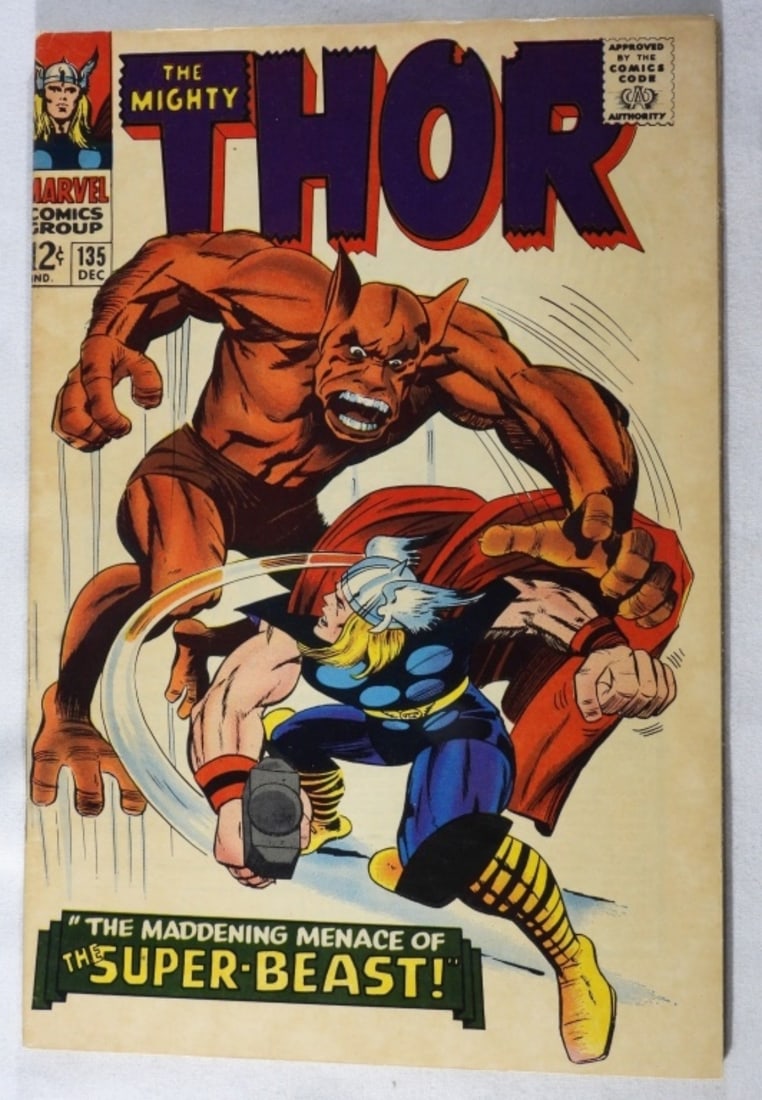 1966 Marvel The Mighty Thor #135 G/VG (1 of 5)