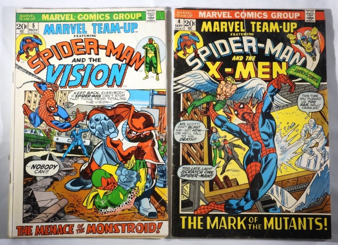 1972 Marvel Team-Up #4 & 5 (1 of 4)