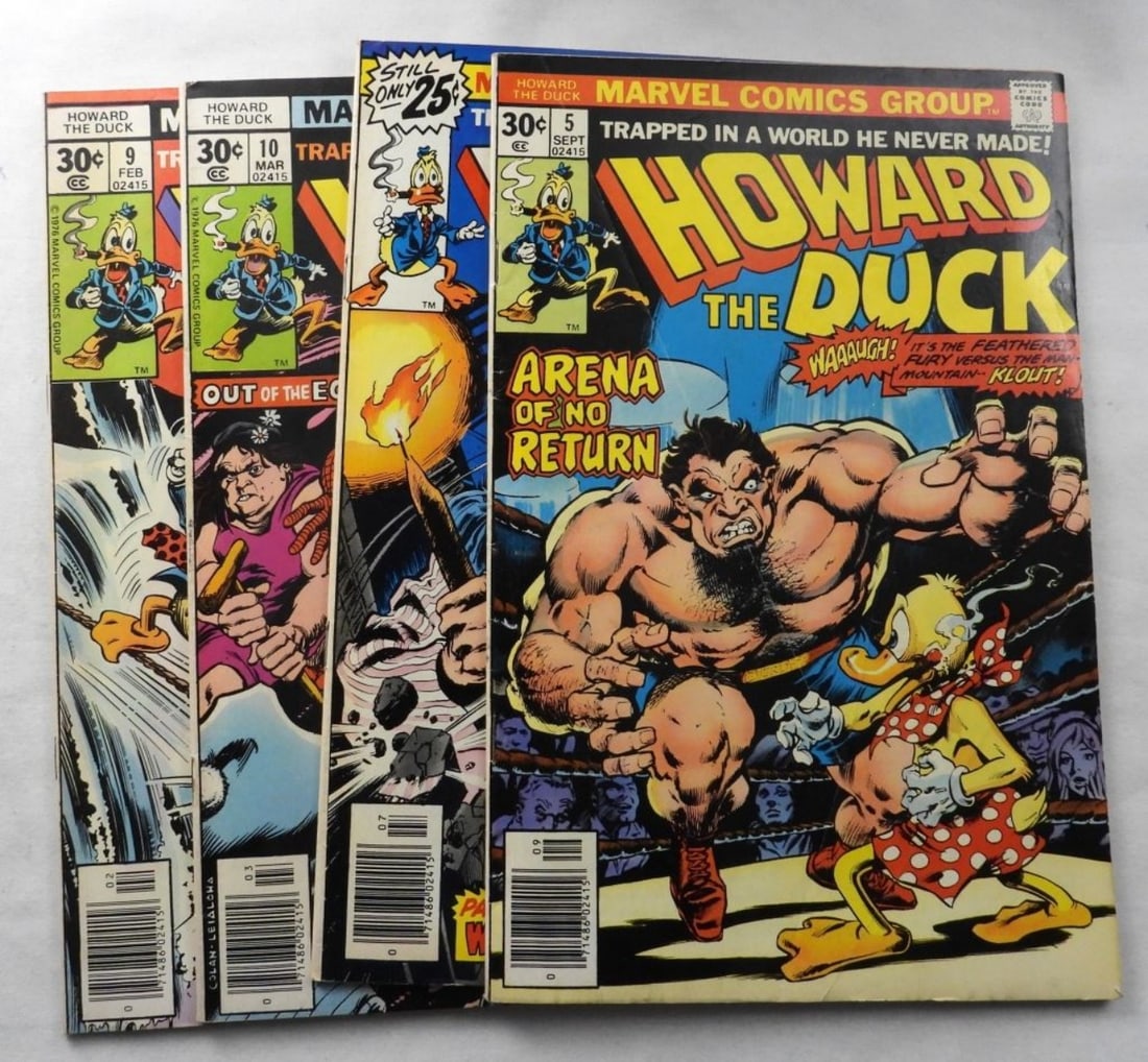 (4) Howard The Duck G-VG (1 of 3)