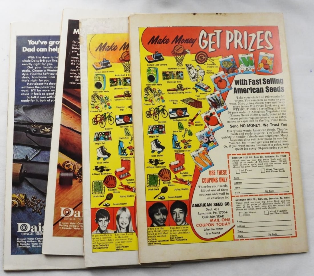 (4) DC Superman G-VG - 2