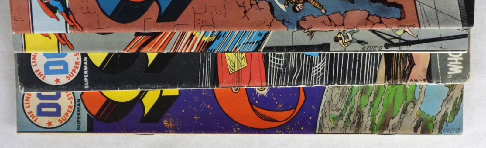 (4) DC Superman G-VG - 3