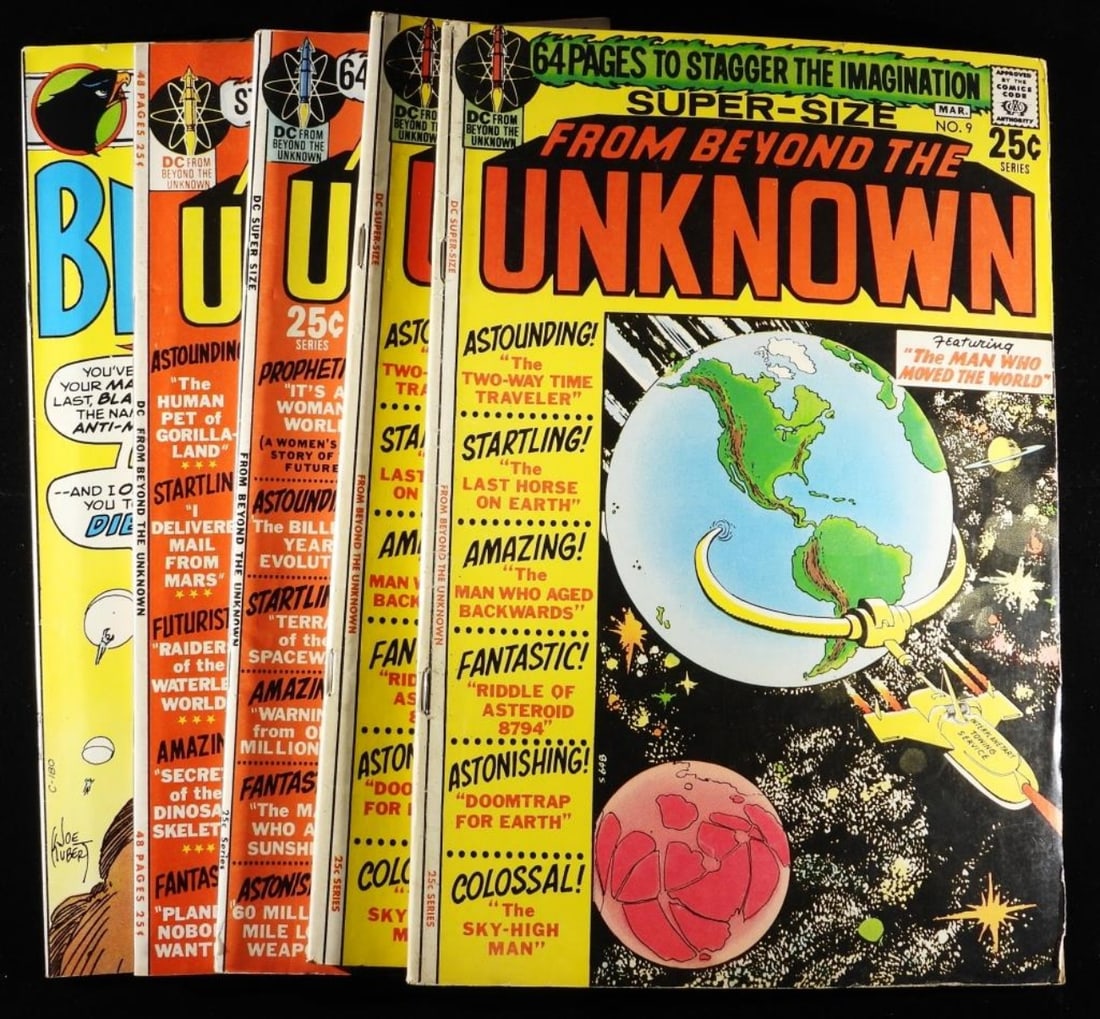 (5) From Beyond The Unknown: (2) #9, 11, 14, & 245