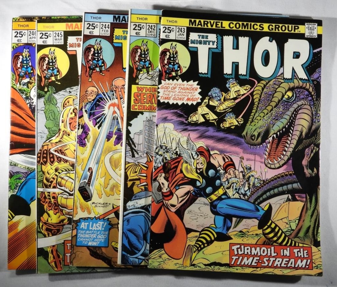 (5) The Mighty Thor Bronze Age Comics (1 of 3)