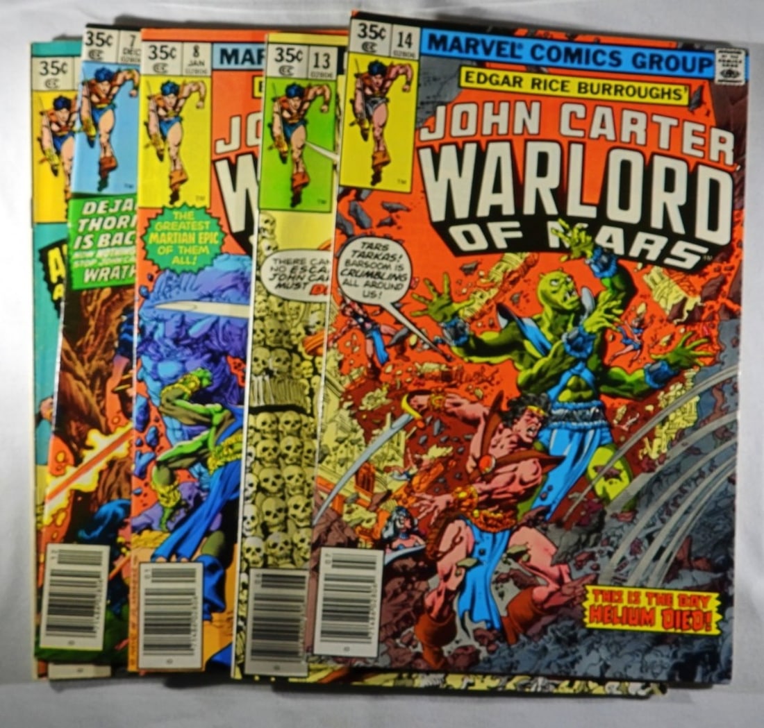 (5) Marvel John Carter Warlord Of Mars (1 of 3)