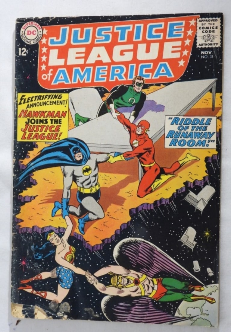 Justice League of America # 31: Â Hawkman Joins The Justice League 2.0