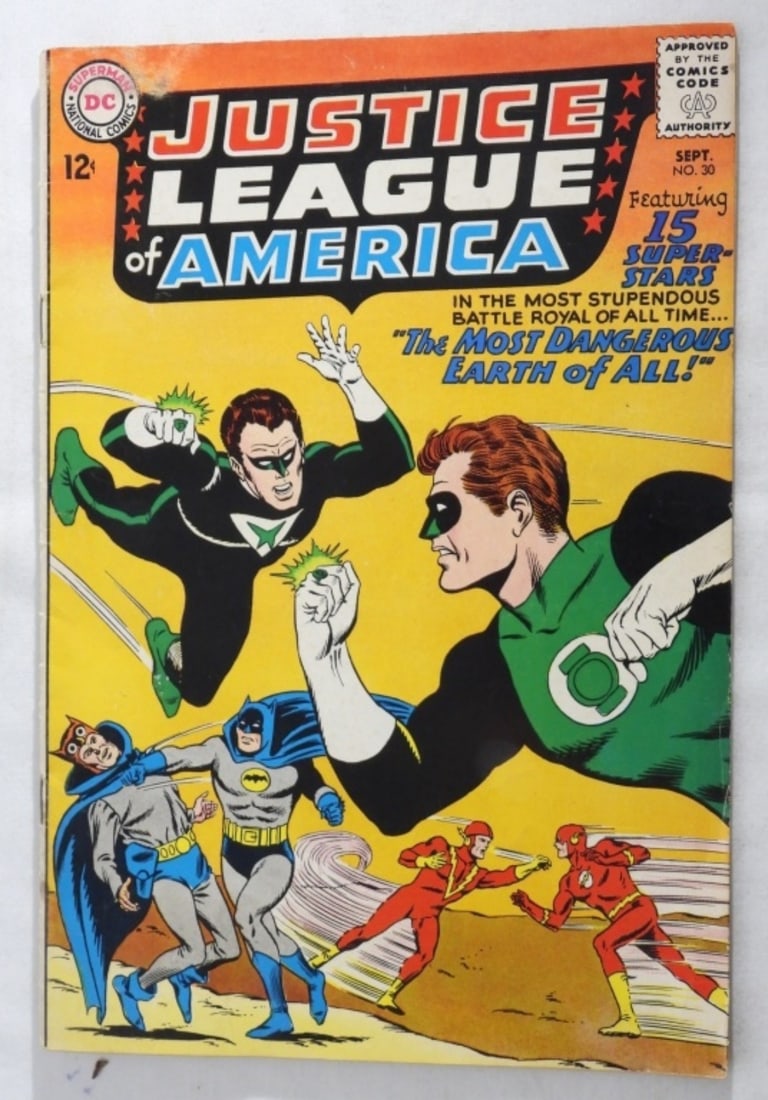 Justice League of America #30 Comic Book: Silver Age Early 6.0