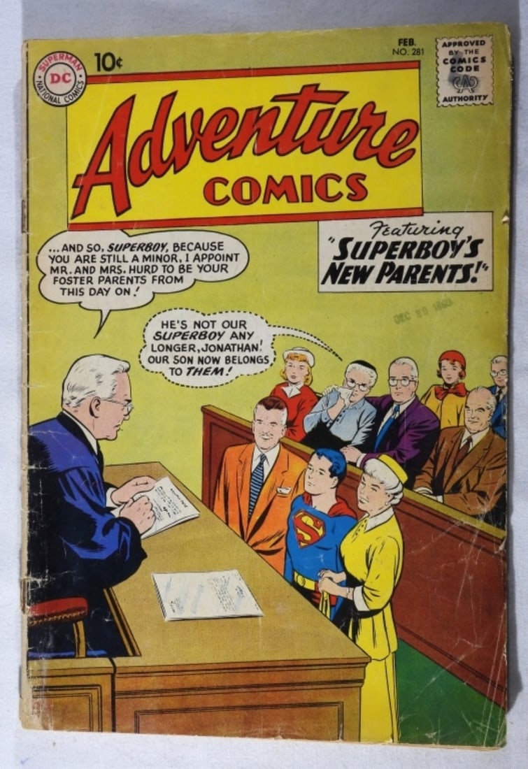 Adventure Comics #281: G-VG 3.5 DC Comics 1961