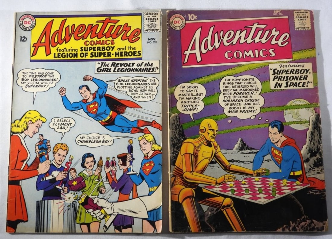 Adventure Comics: #'s 276, 326 GD