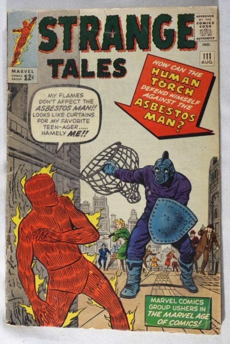 Strange Tales #111 GD/VG 3.0: 2nd Appearance Doctor Strange!! Marvel 1963