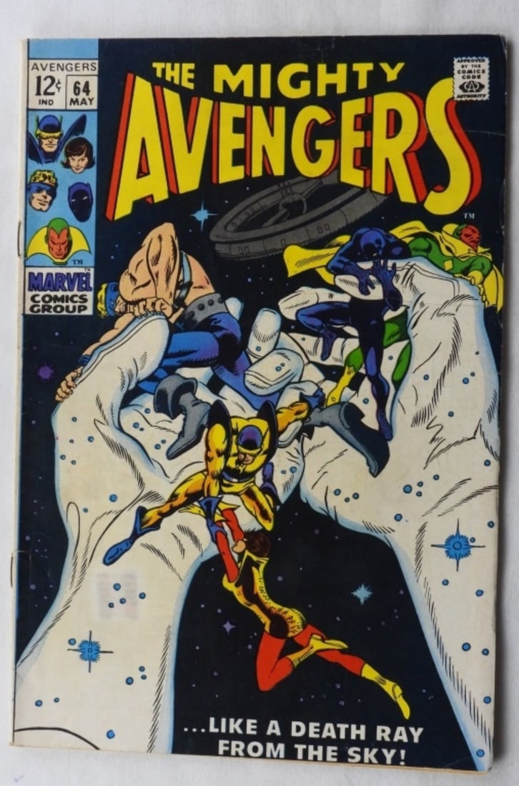 Marvel #64 The Mighty Avengers G/VG 1968 (1 of 4)