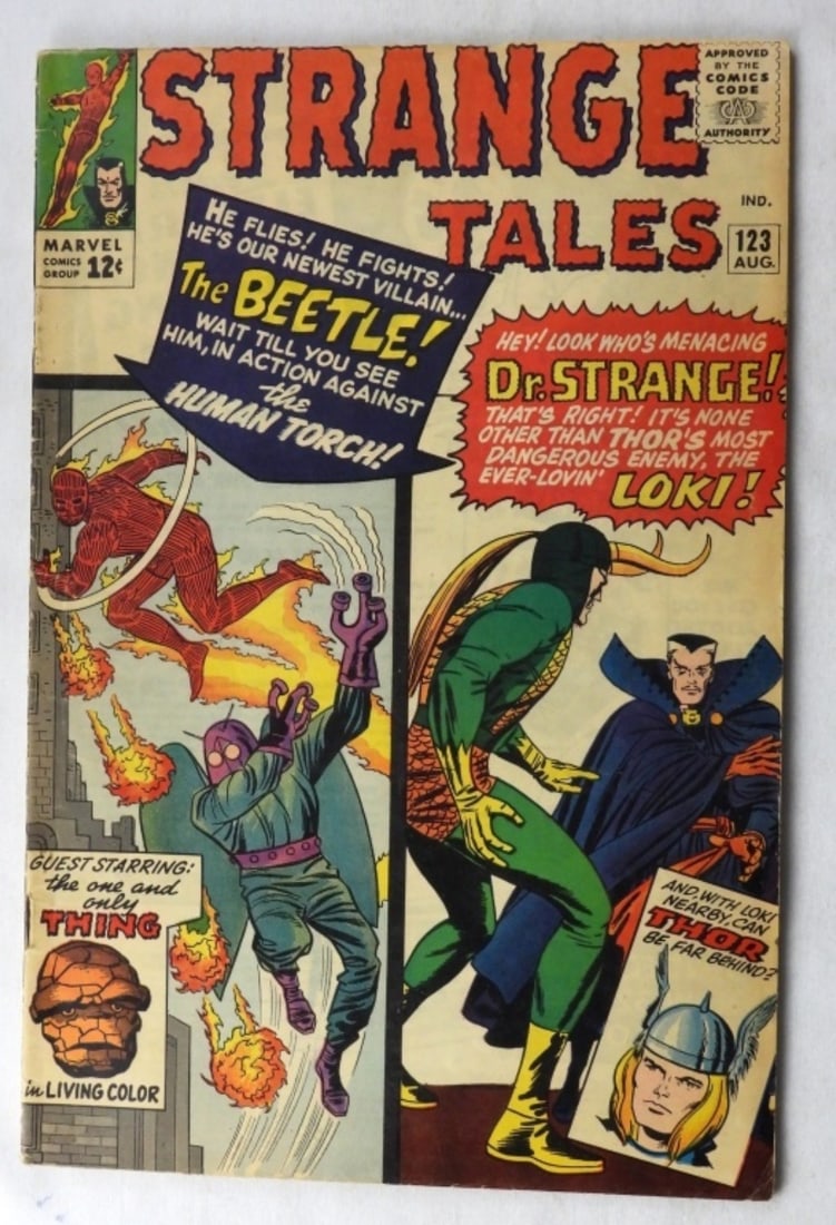 #123 Strange Tales 1964 Marvel G/VG (1 of 4)
