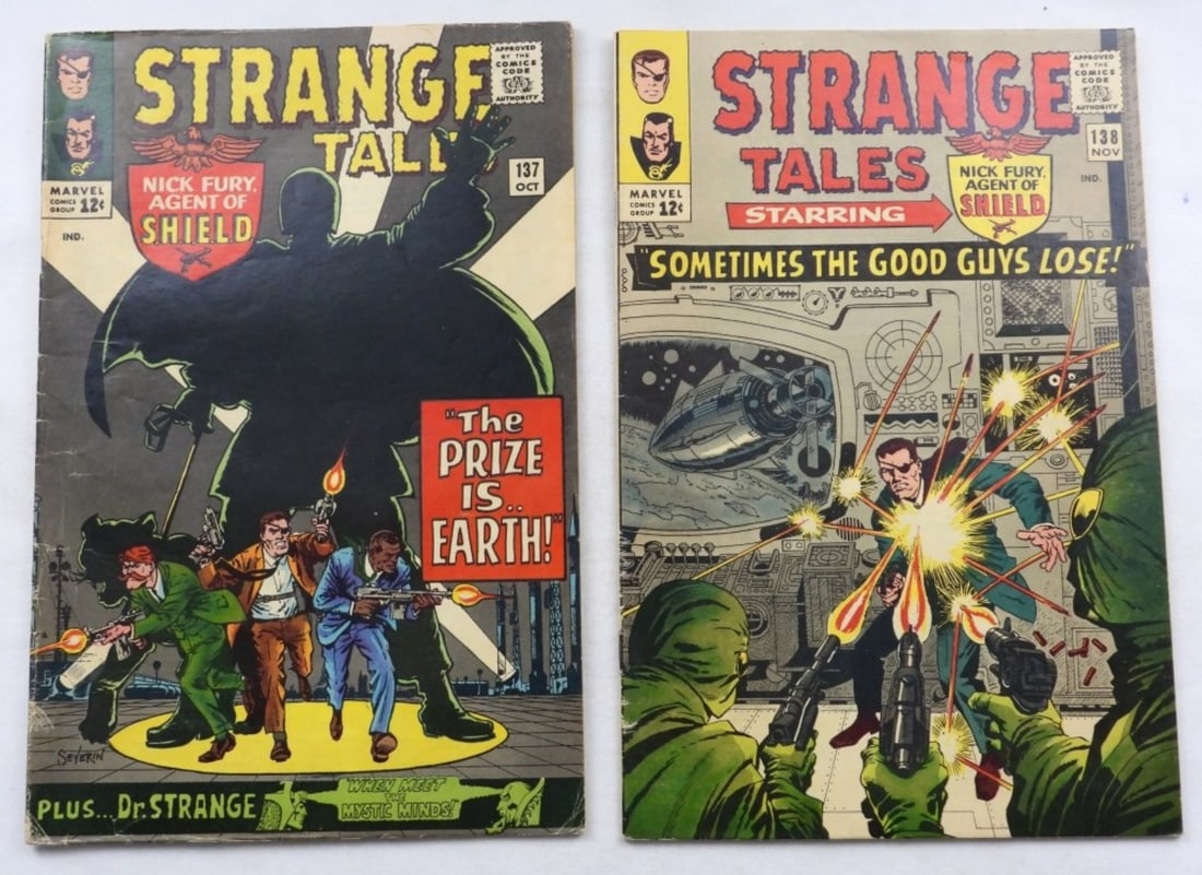 Marvel Strange Tales #137 & 138 G/VG 1965 (1 of 4)