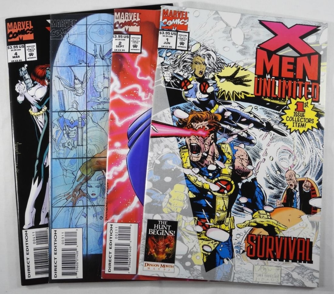 (4) X-Men Unlimited 1-4 (1 of 3)
