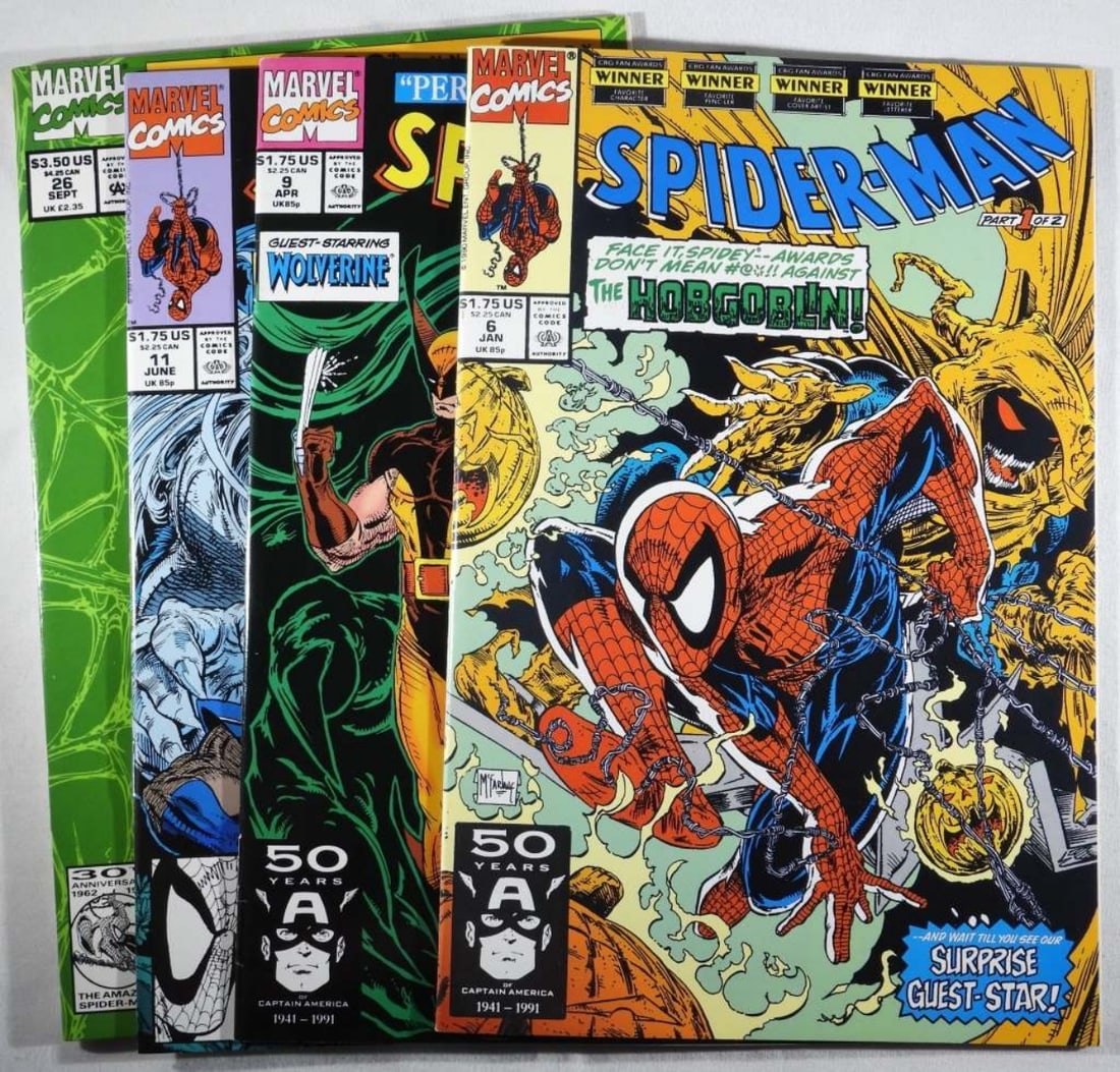 (4) Modern Age Marvel Spider-Man (1 of 3)